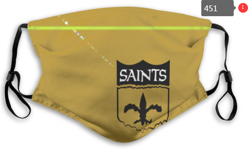 NFL New Orleans Saints #9 Dust mask with filter